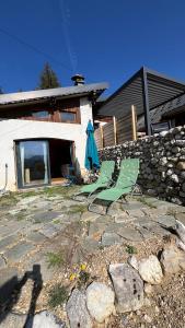 studio dans un chalet en montagne