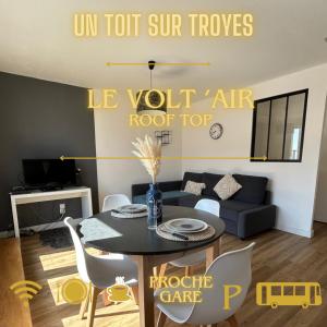 Appartements Volt Air Roof Top - Wifi - Parking prive - Proche Gare : Appartement 1 Chambre