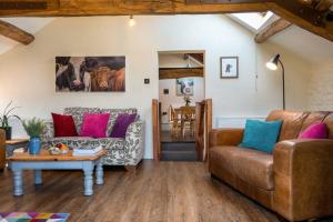 Ravendale, Kirkoswald in a rural setting with wood burning stove