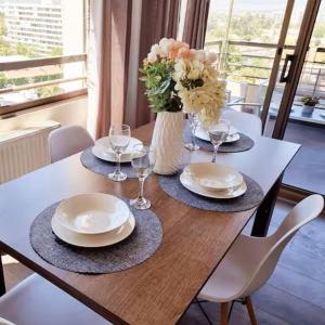 Depto full, excelente vista, parking y piscina