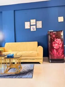 Bluish wall kormangala 4th block - Kormangala