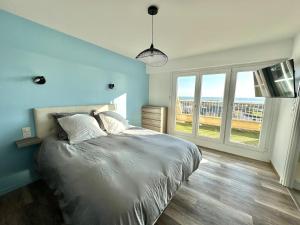 Vue panoramique au 8ème étage avec 3 Terrasses & 1 Parking à Berck-Plage