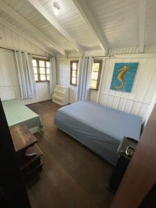 Nossa casa com muito verde no Rosa