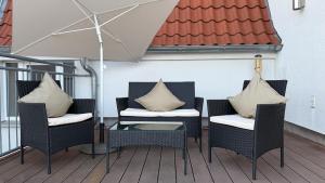 Penthouse with roof terrace - Central, quiet location