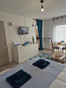 Appartements Grand Studio Le Lagon avec ascenseur : photos des chambres