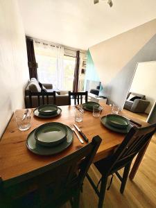 Modern apartment with balcony