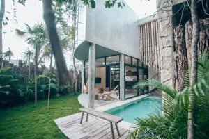 Jungle Boho Villa - Pvt Pool -100mbs -Concierge 8B - Tulum