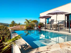 Maisons de vacances Villa Livia Porticcio piscine 500m plage : photos des chambres