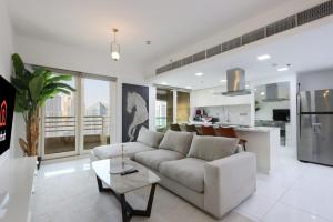 Upgraded 3BR w Ain Dubai and Marina Skyline Views