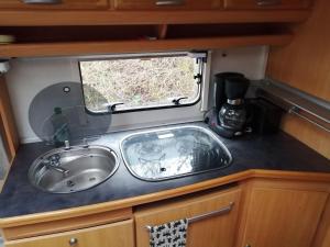 Luxurious caravan Kvarnen Mantorp