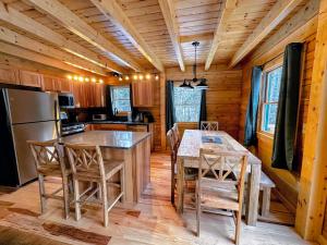 65PT New Log Cabin in Private