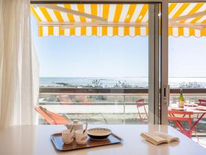 Studio cabine Carnac 22m² pour 4 pers. - vue mer - FR-1-477-82