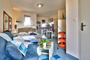 Appartements LocaLise - B80 - La villa Blanche - L'iroise - 1er etage plain pied - Wifi inclus - Draps inclus - Animaux bienvenues : photos des chambres