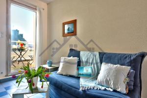 Appartements LocaLise - B80 - La villa Blanche - L'iroise - 1er etage plain pied - Wifi inclus - Draps inclus - Animaux bienvenues : photos des chambres