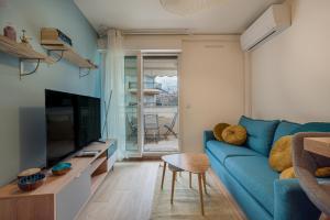 Appartements Magnifique 2 pieces, Clim, parking , wifi : photos des chambres