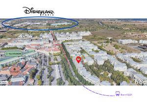 Appartements Garonne8 - Spacious accomodation 8ppl Disneyland : photos des chambres