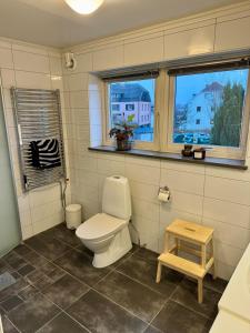 Central villa with social spaces