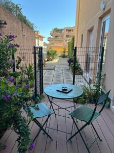Studio jardin 5 mn plage Monaco Air Conditioner