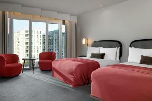 Family Room with Two Double Beds and City View room in The Stratford Hotel London
