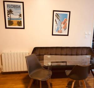 Appartements Grand T2 tout confort 48 M2 - Offre cinema canal series, netflix, apple TV, OCS, paramount : photos des chambres