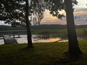 Mazury - Komfortowy dom z własną plażą i pomostem