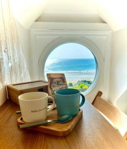 B&B / Chambres d'hotes L-ecume de mer : Chambre Double - Vue sur Mer