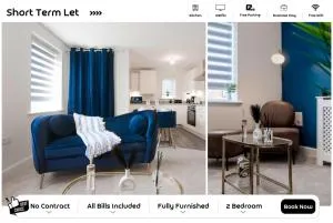 Flat in Milton Keynes Free parking Self checkin fast wifi - Wolverton