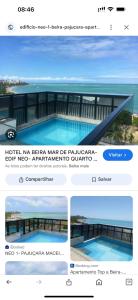 Flat beira-mar, novo!