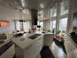 Appartements Attique avec terrasse - Zenith & centre-ville : photos des chambres