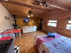 The Little Lodge is a cosy luxury hideaway..