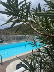 Charmant Studio vue Mer avec Piscine - Cul de Sac