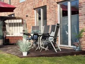 Ferienhaus Stromer mit Hund in direkter Lage zu St Peter Ording urlauben - Tümlauer Koog