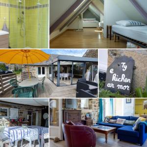 Maisons de vacances Ty Kichen Mor - campagne - wifi : photos des chambres