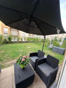 Appartements Petit appartement, cosy tres calme a cote de PARIS : photos des chambres