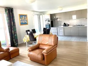 Appartement 90m2, 3 chambres, 6 personnes, proche Paris - 热讷维耶
