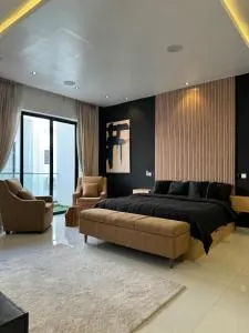 Modern 3BR Apartment with Game Room in Lekki - Ibeju