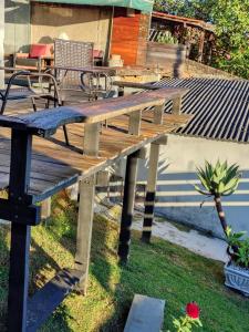 Casa com vista exuberante