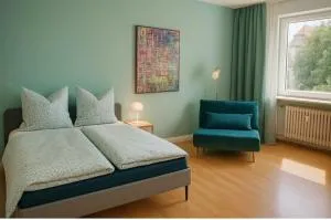 Design Apartment mit Parkplatz - 15 min Flughafen - 霍伊森施塔姆