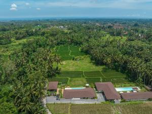 Xanadu - 5BR Ubud Designer Villa, Pool with Rice Fields Views