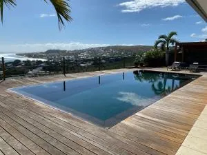 Villa Sunset avec piscine miroir et vue panoramique - Filaos