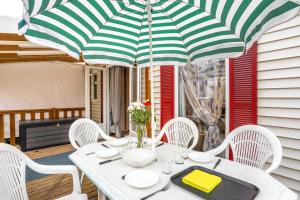 Campings Mobilhome - piscines - terrasse : photos des chambres