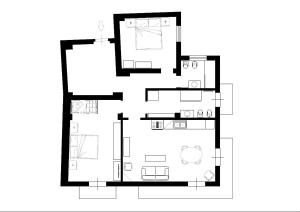 Apartamento de 2 dormitorios con vistas a la ciudad