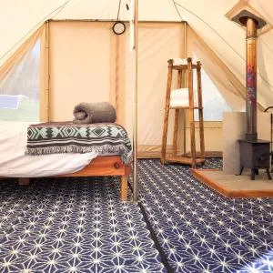 Tinker the Bell Tent at Pentref Luxury Camping - Blaenpenal
