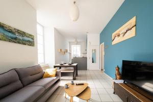 nid douillet 4places 2lits cœur de ville logement Hote-Zen wifi