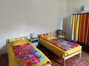 B&B / Chambres d'hotes Le petit gite Bio du Rhony : Chambre Double ou Lits Jumeaux avec Salle de Bains Privative Externe