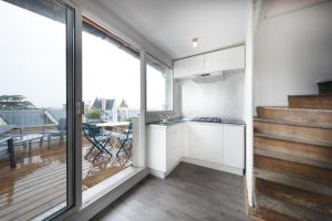 Appartements grand gite terrasse vue Loire et chateau d'Ancenis : photos des chambres
