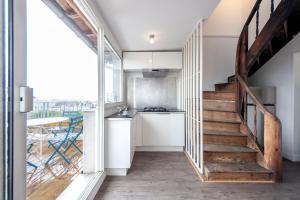 Appartements grand gite terrasse vue Loire et chateau d'Ancenis : photos des chambres