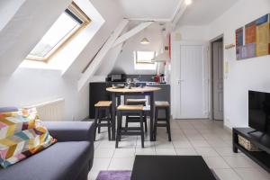 Appartements gite de l'artiste Segre IJ T2 confort IJ centre IJ 2 lits : photos des chambres