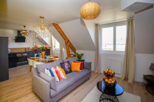 Appartements La Perle Ducale : photos des chambres