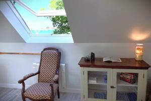 Appartements La Balise-Appart dans un manoir-Vue mer et jardin : photos des chambres